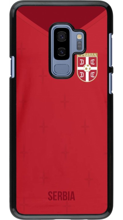 Samsung Galaxy S9+ Case Hülle - Serbien 2022 personalisierbares Fussballtrikot