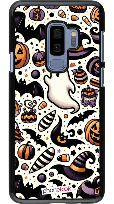 Samsung Galaxy S9+ Case Hülle - Halloween 2024 Niedliches Muster