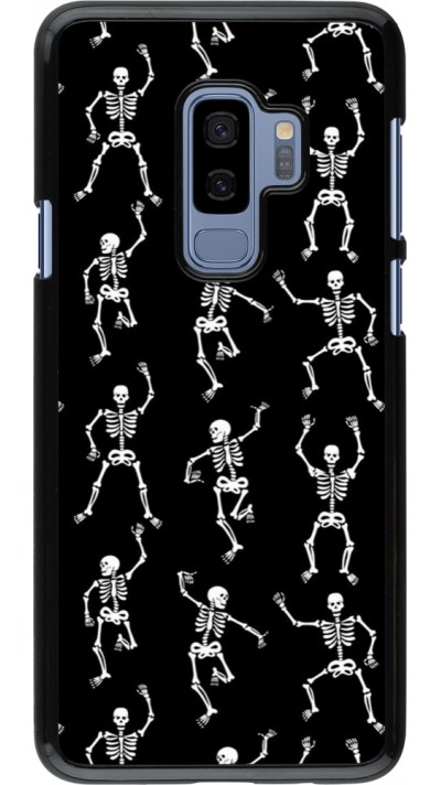 Samsung Galaxy S9+ Case Hülle - Halloween 2024 dancing skeleton