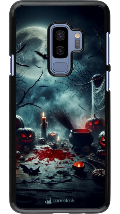 Samsung Galaxy S9+ Case Hülle - Halloween 2024 Dunkler Mond