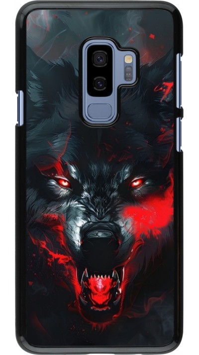 Samsung Galaxy S9+ Case Hülle - Halloween 2024 mad werewolf