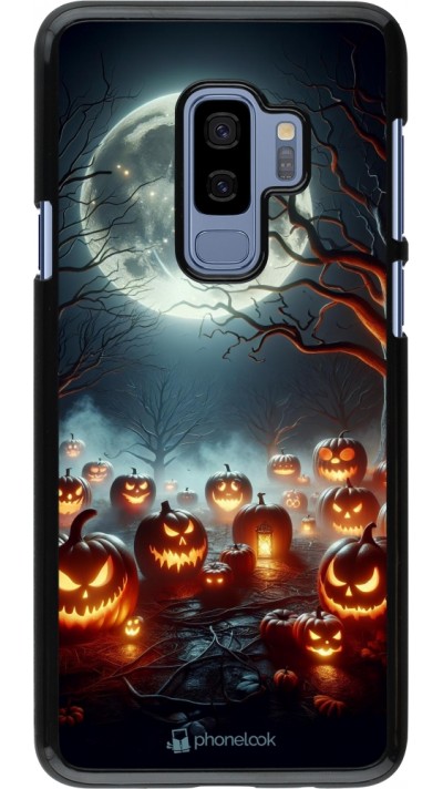 Samsung Galaxy S9+ Case Hülle - Halloween 2024 Viele Kuerbisse