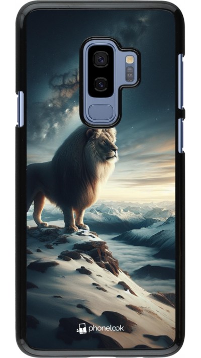 Samsung Galaxy S9+ Case Hülle - Der weisse Loewe