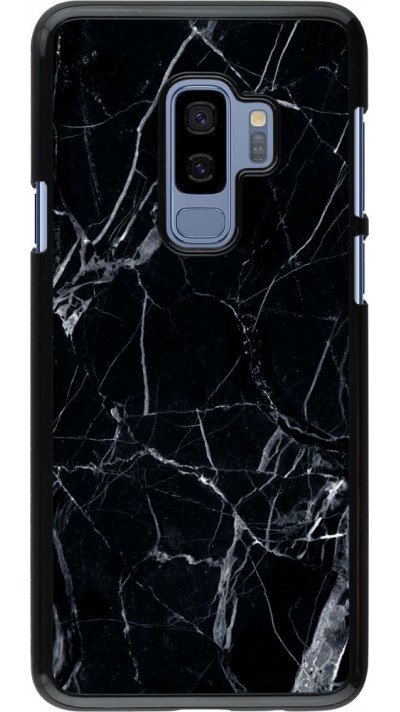 Hülle Samsung Galaxy S9+ - Marble Black 01