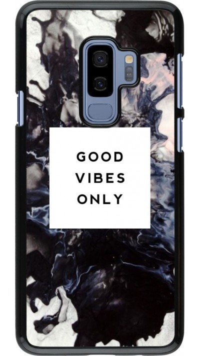 Hülle Samsung Galaxy S9+ - Marble Good Vibes Only