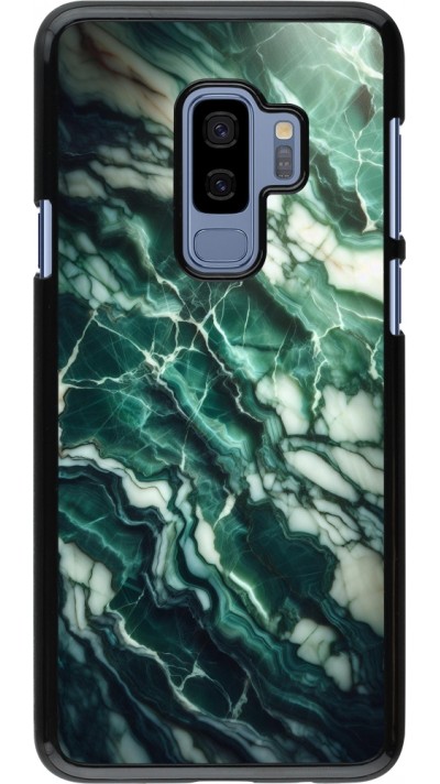 Samsung Galaxy S9+ Case Hülle - Majestätischer grüner Marmor