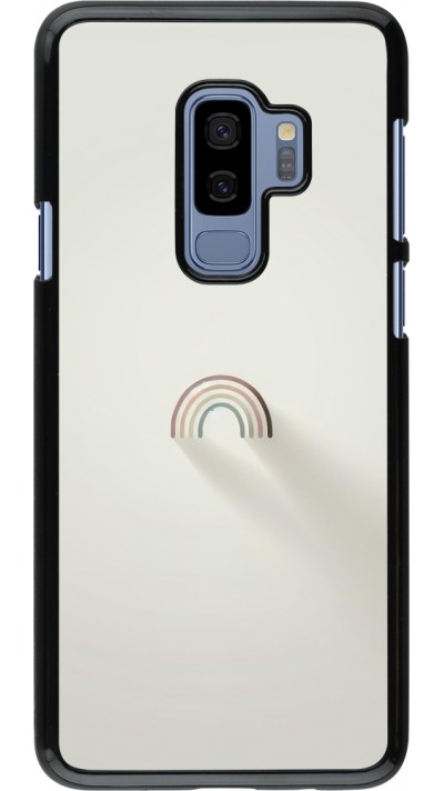 Samsung Galaxy S9+ Case Hülle - Mini Regenbogen Minimal