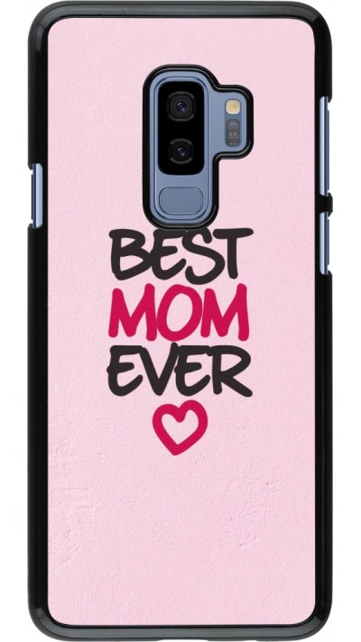 Samsung Galaxy S9+ Case Hülle - Mom 2023 best Mom ever pink