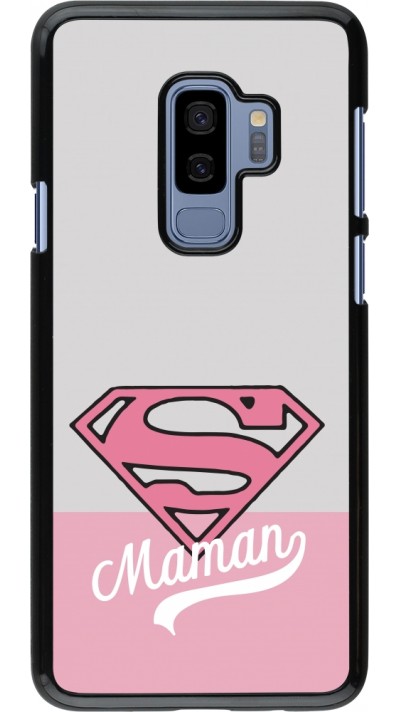 Samsung Galaxy S9+ Case Hülle - Mom 2024 Super hero maman