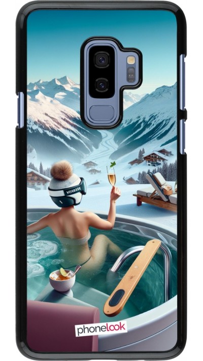 Samsung Galaxy S9+ Case Hülle - Berg Glamour Whirlpool