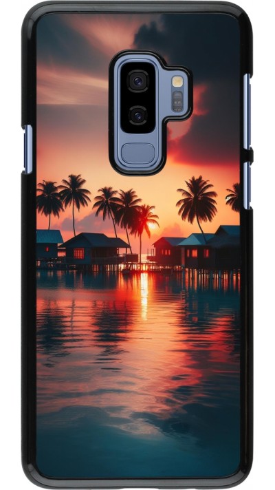 Samsung Galaxy S9+ Case Hülle - Paradies Malediven