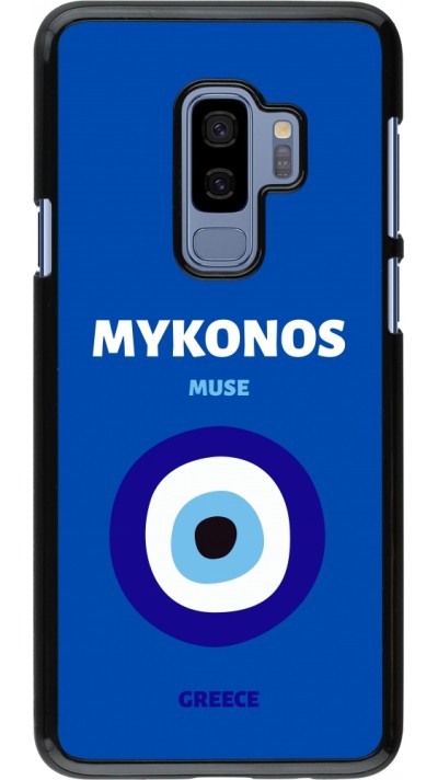 Samsung Galaxy S9+ Case Hülle - Pop Summer Destination Mykonos