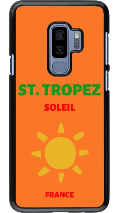 Samsung Galaxy S9+ Case Hülle - Pop Summer Destination St-Tropez