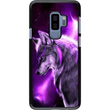 Hülle Samsung Galaxy S9+ - Purple Sky Wolf