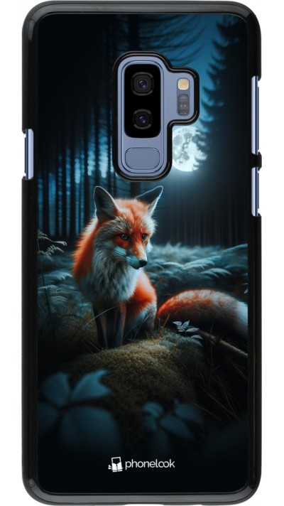 Samsung Galaxy S9+ Case Hülle - Fuchs Mond Wald