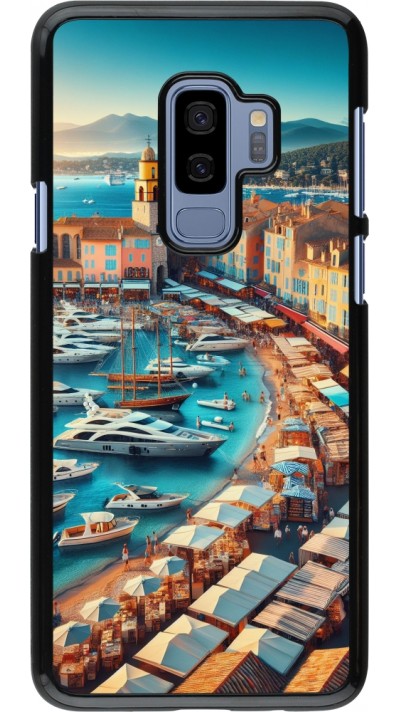 Samsung Galaxy S9+ Case Hülle - Saint-Tropez Strand