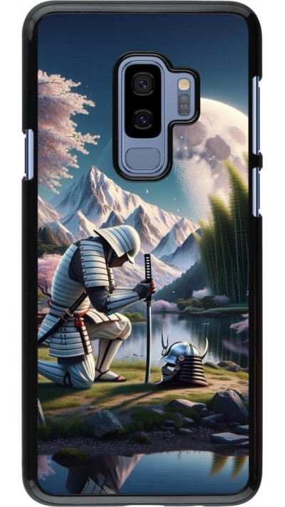 Samsung Galaxy S9+ Case Hülle - Samurai Katana Mond