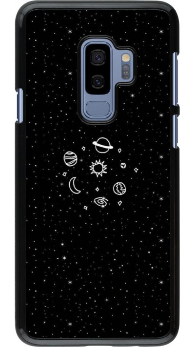 Hülle Samsung Galaxy S9+ - Space Doodle