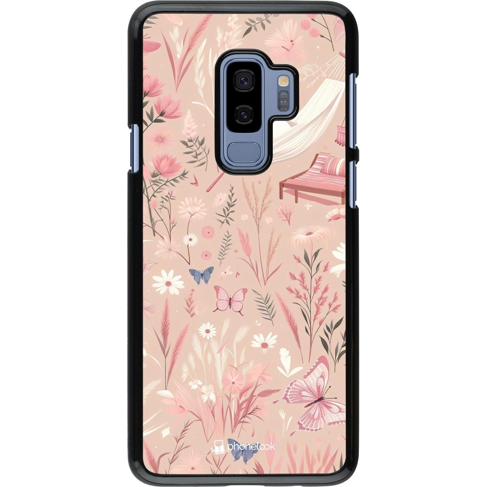 Samsung Galaxy S9+ Case Hülle - Sommer Pastellmuster