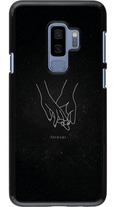 Samsung Galaxy S9+ Case Hülle - Valentine 2023 hands forever