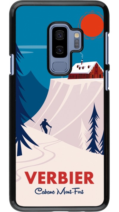 Samsung Galaxy S9+ Case Hülle - Verbier Cabane Mont-Fort