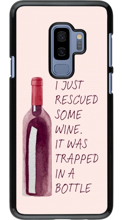 Samsung Galaxy S9+ Case Hülle - I just rescued some wine