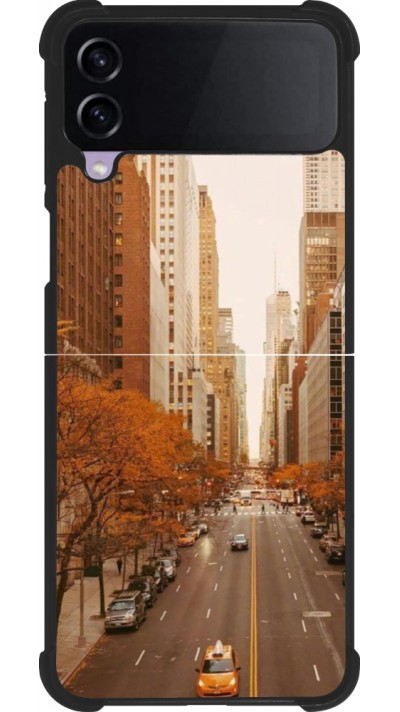 Samsung Galaxy Z Flip3 5G Case Hülle - Silikon schwarz Autumn 2024 New York city