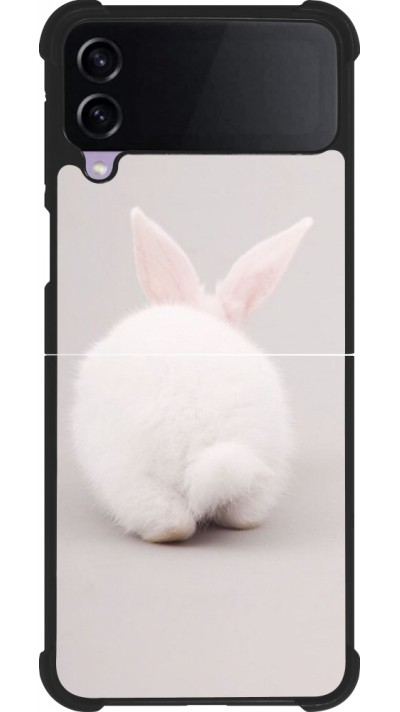 Samsung Galaxy Z Flip3 5G Case Hülle - Silikon schwarz Easter 2024 bunny butt