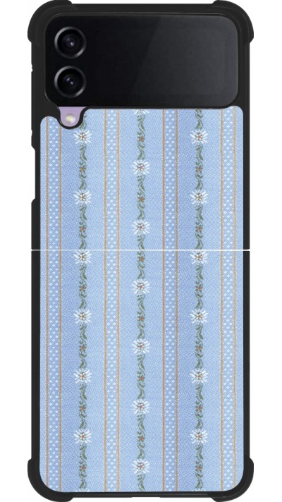 Samsung Galaxy Z Flip3 5G Case Hülle - Silikon schwarz Edelweiss