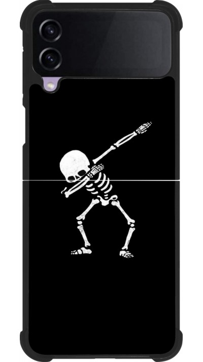 Samsung Galaxy Z Flip4 Case Hülle - Silikon schwarz Halloween 19 09