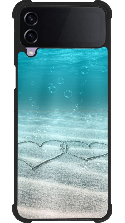 Samsung Galaxy Z Flip4 Case Hülle - Silikon schwarz Summer 18 19