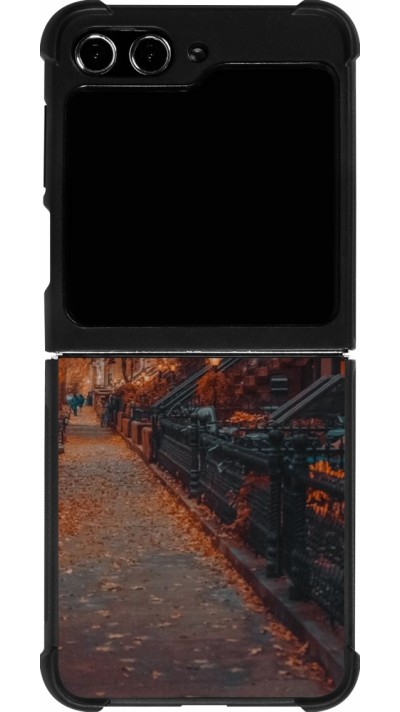 Samsung Galaxy Z Flip5 Case Hülle - Silikon schwarz Autumn 2024 city