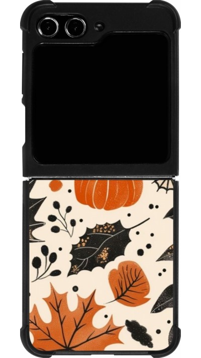 Samsung Galaxy Z Flip5 Case Hülle - Silikon schwarz Autumn 2024 nature