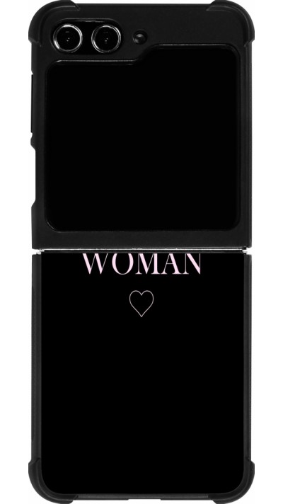 Samsung Galaxy Z Flip5 Case Hülle - Silikon schwarz Dangerous woman