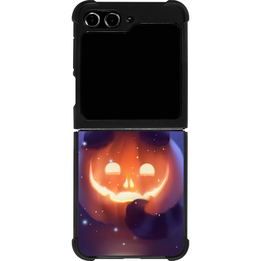 Samsung Galaxy Z Flip5 Case Hülle - Silikon schwarz Halloween 17 15