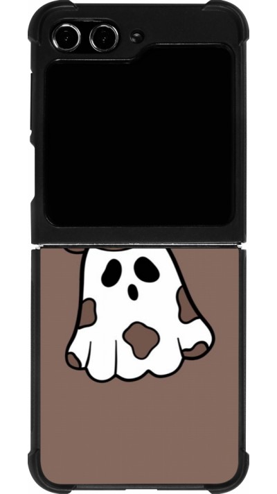 Samsung Galaxy Z Flip5 Case Hülle - Silikon schwarz Halloween 2024 cowboy ghost