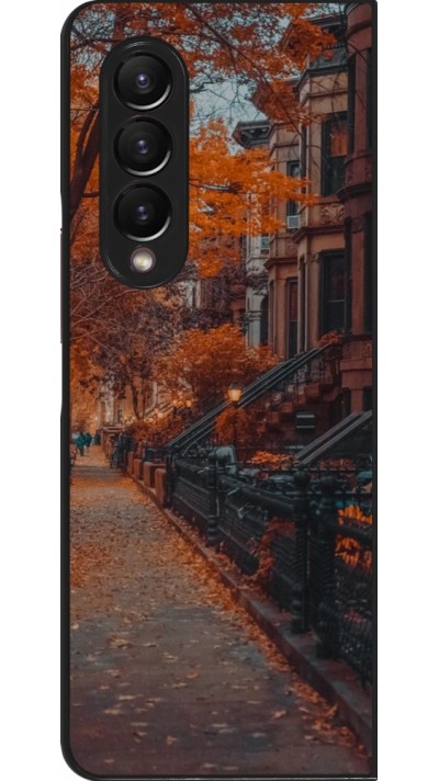 Samsung Galaxy Z Fold3 5G Case Hülle - Autumn 2024 city