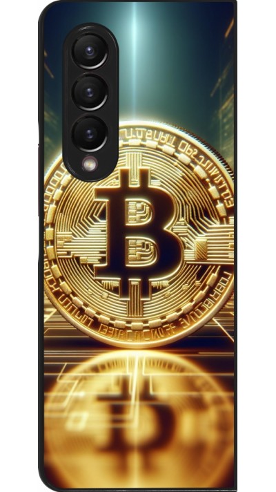 Samsung Galaxy Z Fold3 5G Case Hülle - Bitcoin Stehen