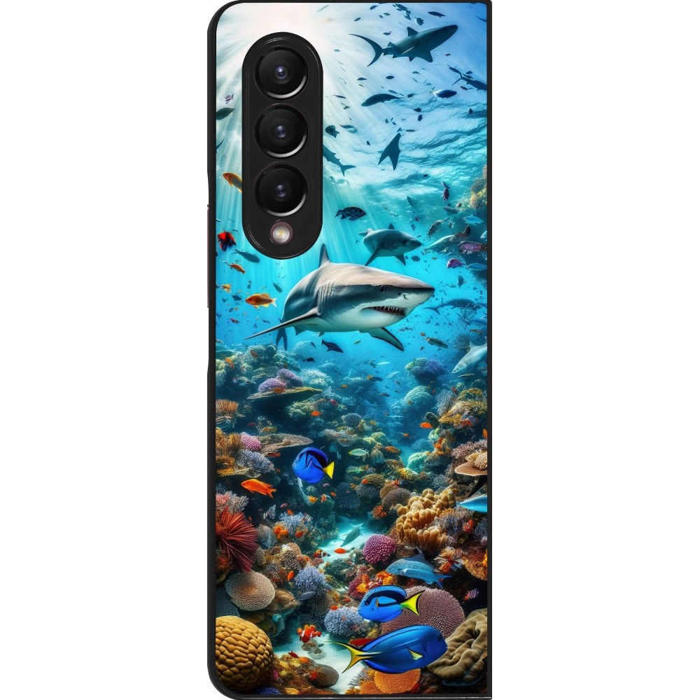 Samsung Galaxy Z Fold3 5G Case Hülle - Bora Bora Meer und Wunder