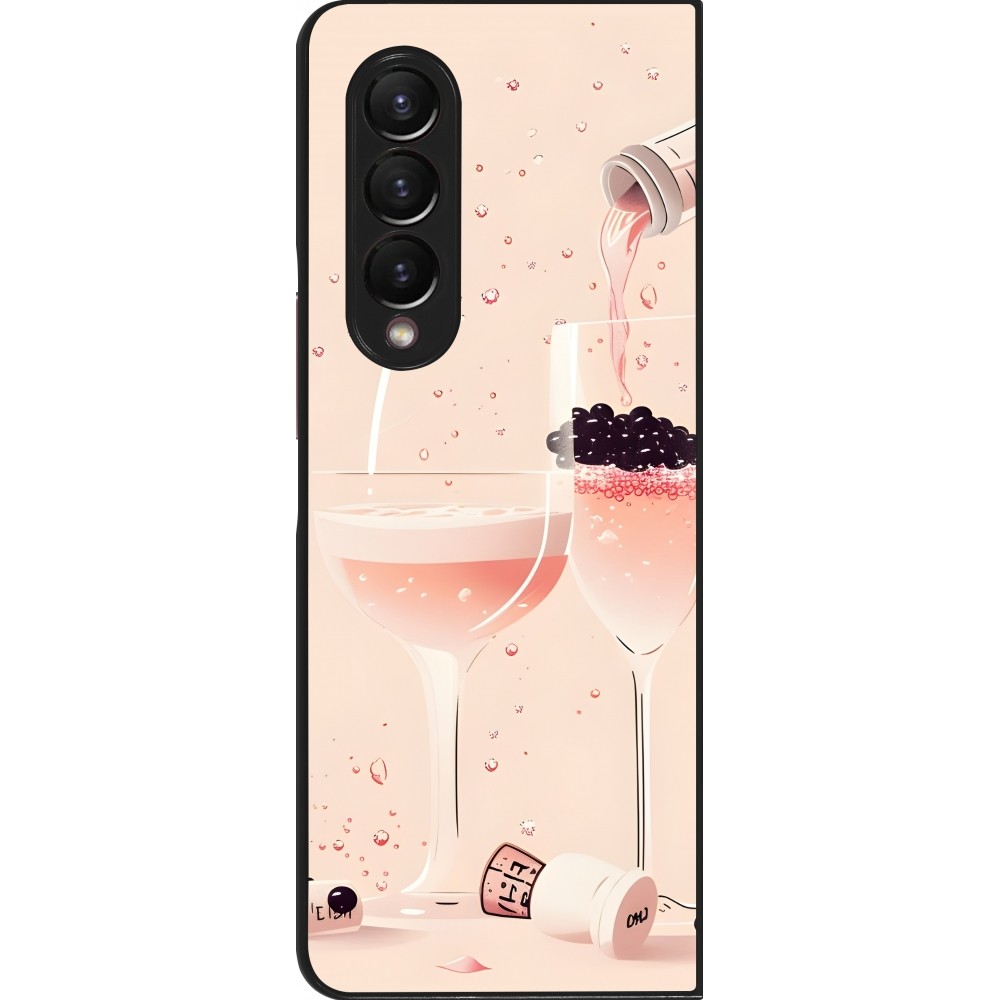 Samsung Galaxy Z Fold3 5G Case Hülle - Champagne Pouring Pink