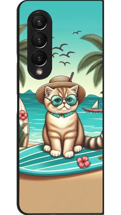 Samsung Galaxy Z Fold3 5G Case Hülle - Chat Surf Stil