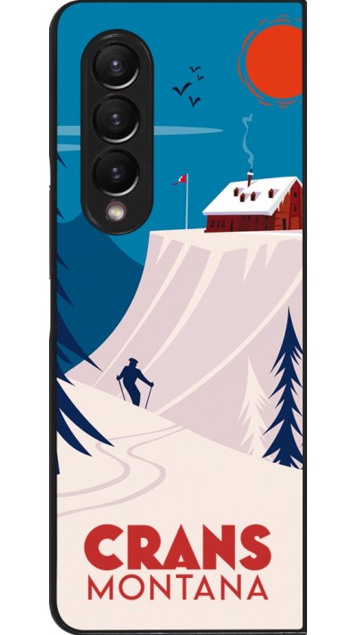 Samsung Galaxy Z Fold3 5G Case Hülle - Crans-Montana Cabane