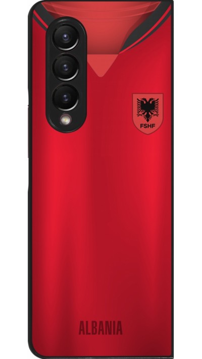 Coque Samsung Galaxy Z Fold3 5G - Maillot de football Albanie personnalisable