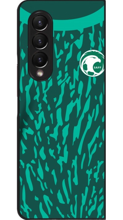 Samsung Galaxy Z Fold3 5G Case Hülle - Saudi-Arabien 2022 personalisierbares Fussballtrikot