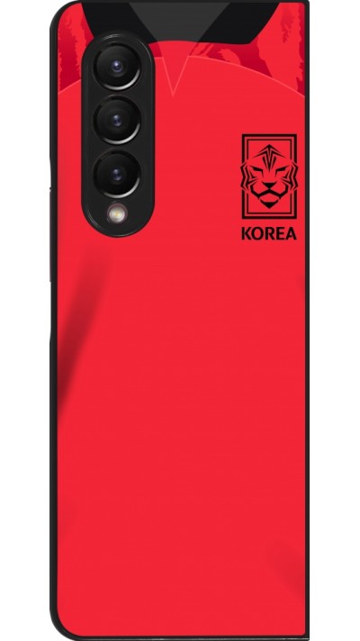 Samsung Galaxy Z Fold3 5G Case Hülle - Südkorea 2022 personalisierbares Fussballtrikot