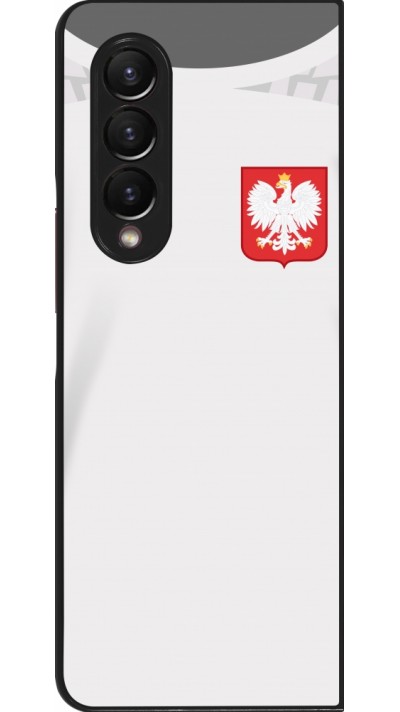 Samsung Galaxy Z Fold3 5G Case Hülle - Polen 2022 personalisierbares Fussballtrikot