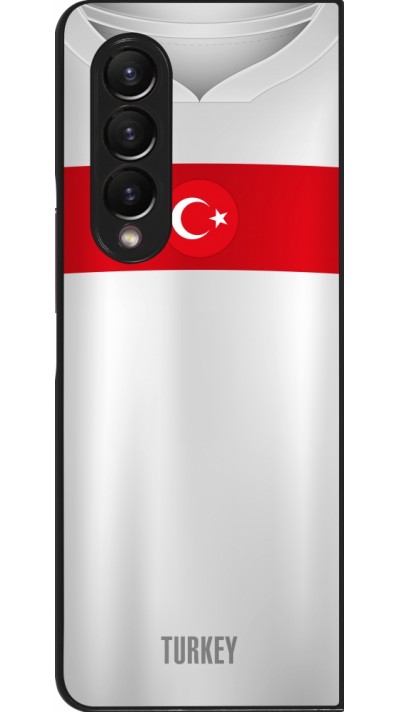 Coque Samsung Galaxy Z Fold3 5G - Maillot de football Turquie personnalisable