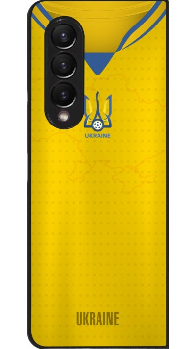 Coque Samsung Galaxy Z Fold3 5G - Maillot de football Ukraine