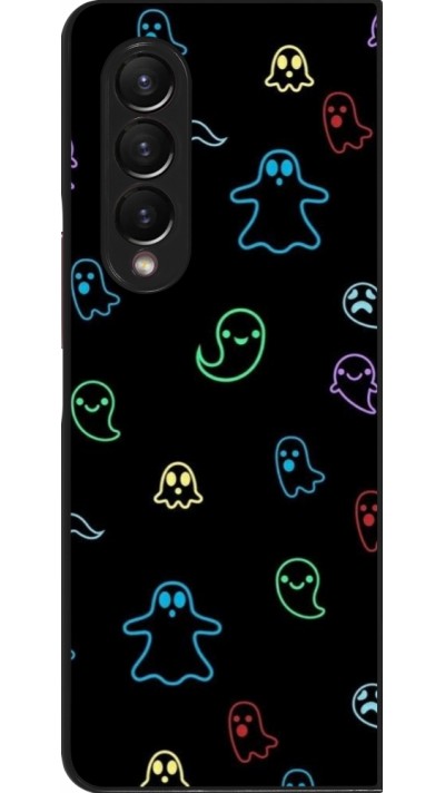 Samsung Galaxy Z Fold3 5G Case Hülle - Halloween 2024 colorful ghosts