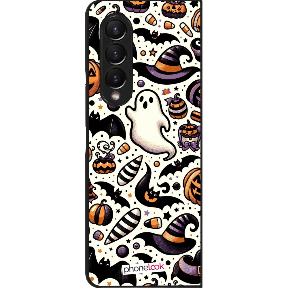 Samsung Galaxy Z Fold3 5G Case Hülle - Halloween 2024 Niedliches Muster